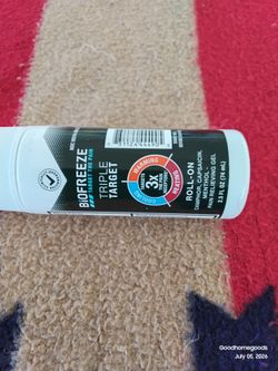Biofreeze tripple target