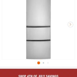 GE REFRIGERATOR BOTTOM FREEZER GLE12HSPARSS