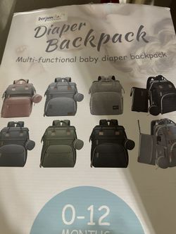 Multi Functional Diaper Bag