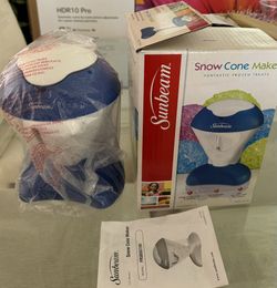 Sunbeam Snow Cone Maker, Looks Like New, Came Out Of A Storage Unit