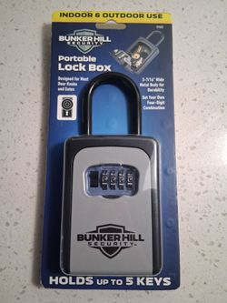Bunkerhill Portable Lock Box