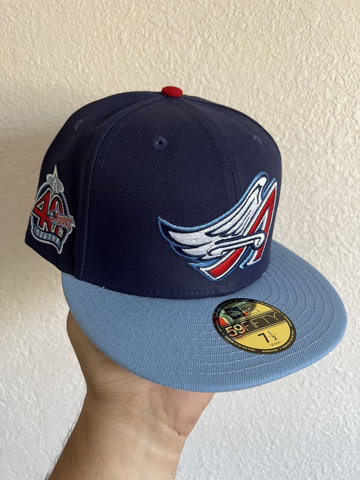 angels 40th anniversary hat