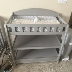 Gray Delta Children’s Changing Table
