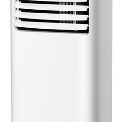 10,000 BTU Portable Air Conditioner, Quiet 3 in 1 AC Unit with Fan & Dehumidifier,Cools up to 450 Sq.Ft,2 Fan Speeds，24Hrs Timer,Child Lock，Installati