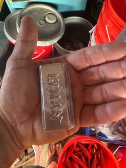 Lead ingots for reloading