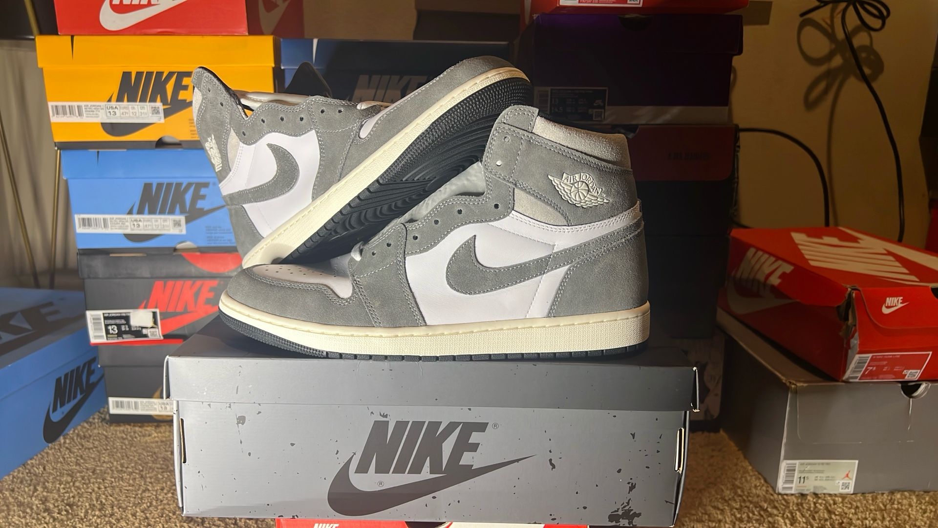 Jordan 1’s / Wolf Grey / 13m