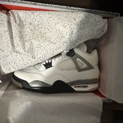 Jordan 4 Cement Size 10.5