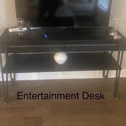 Entertainment Desk  And TV Stand 