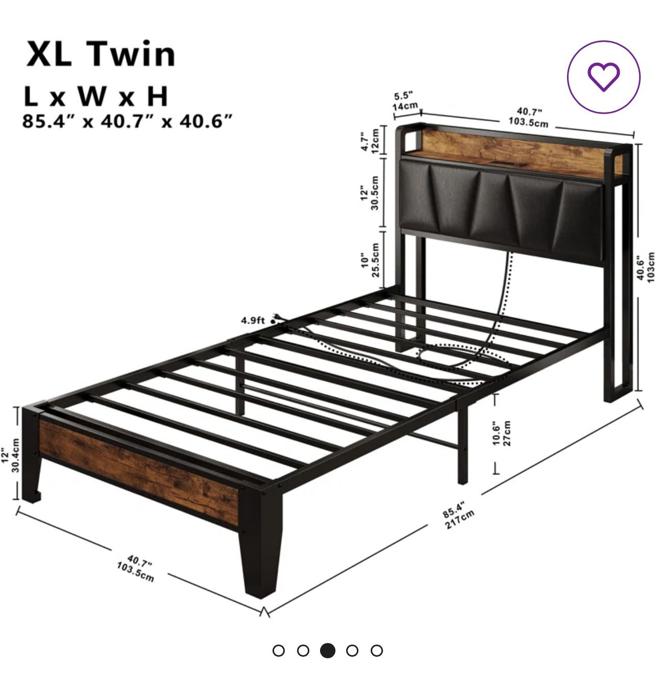 Twin XL Bed Frame