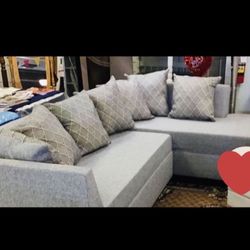 L Sectional Furniture Pillows Included. Brand New