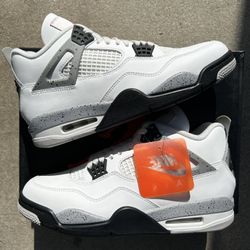 Jordan 4 Retro White Cement 