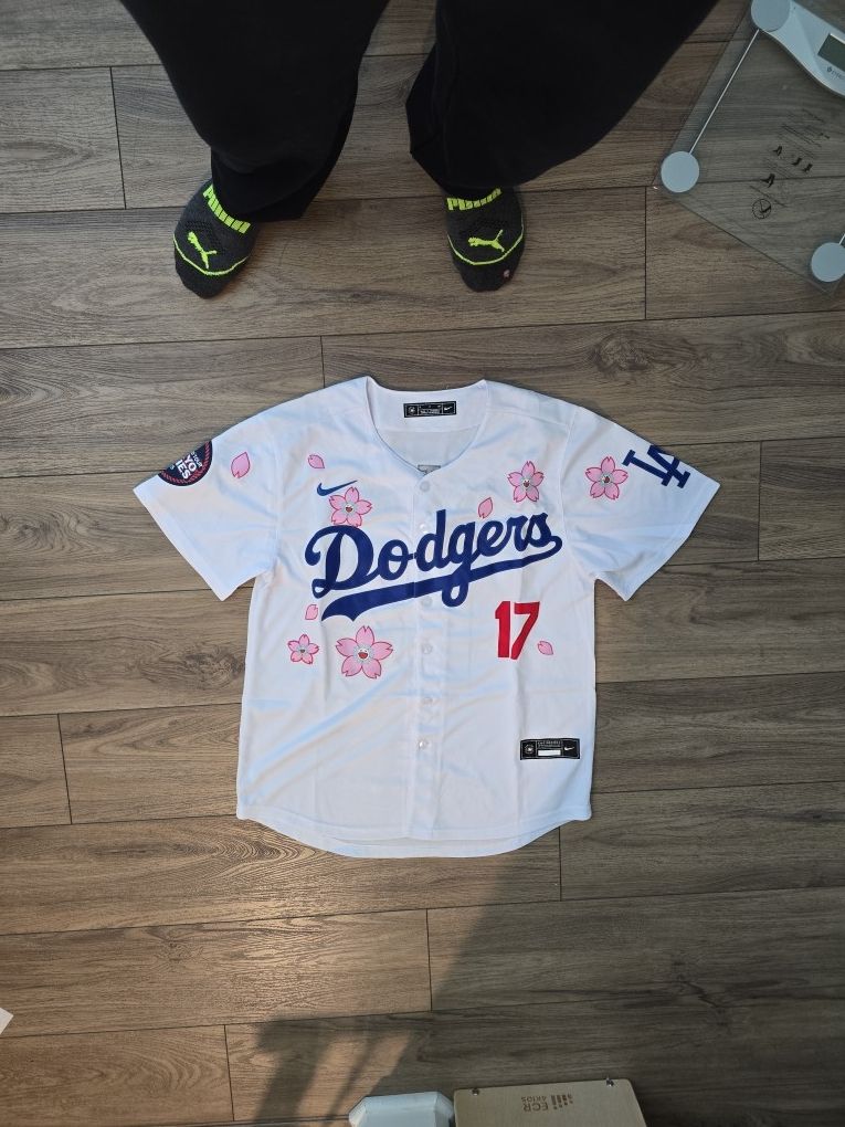 Men’s Nike x Takashi Murakami x MLB World Tour Tokyo Series 2025 Dodgers Ohtani Jersey, S To 6xl