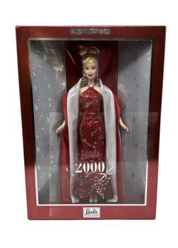 Barbie 2000 Millennium Doll Barbie Collectibles Collector Edition Red Gown