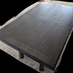 Rectangle Dining Table W/Leaf