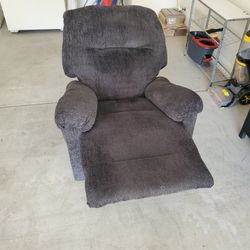 Dark Grey Recliner 