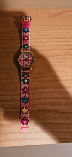 Hello Kitty Swatch watch