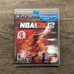 NBA 2k12 PS3 