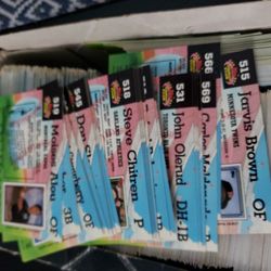 Box Of Baseball Cards 