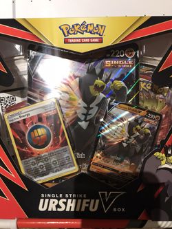 Pokemon Single Strike Urshifu V Box
