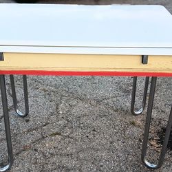 Antique Enamel Table Top