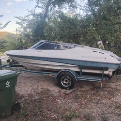 Boat And Trailer