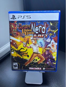 THE ANGRY VIDEO GAME NERD 8-BIT New PS5 Game PlayStation 5 Limited Run ESRB