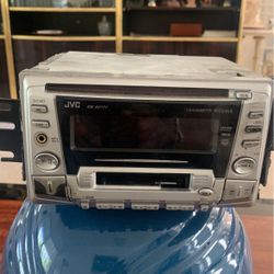 JVC cd cassette receiver
