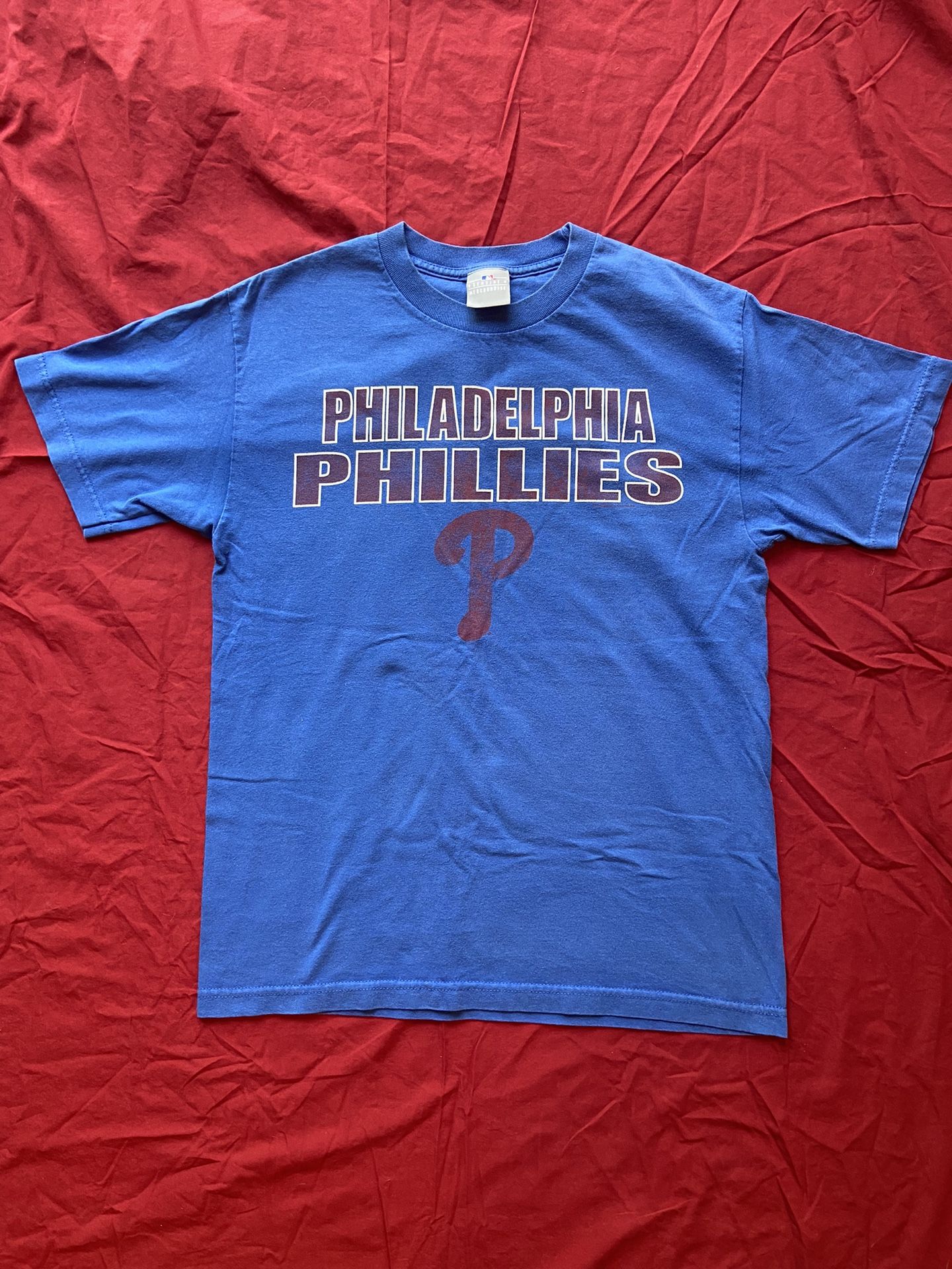 Men's Philadelphia Phillies T-Shirt MLB Size Medium Blue 