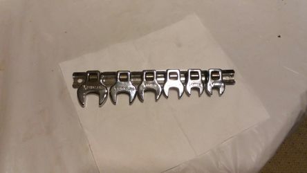 6 PCS set crows foot - wrench
