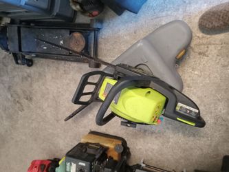 Chainsaws, Hedge Trimmers, Shop Vac
