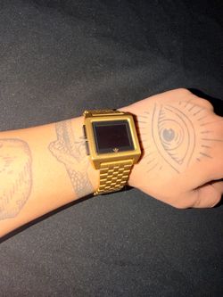 Adidas Gold Digital Watch