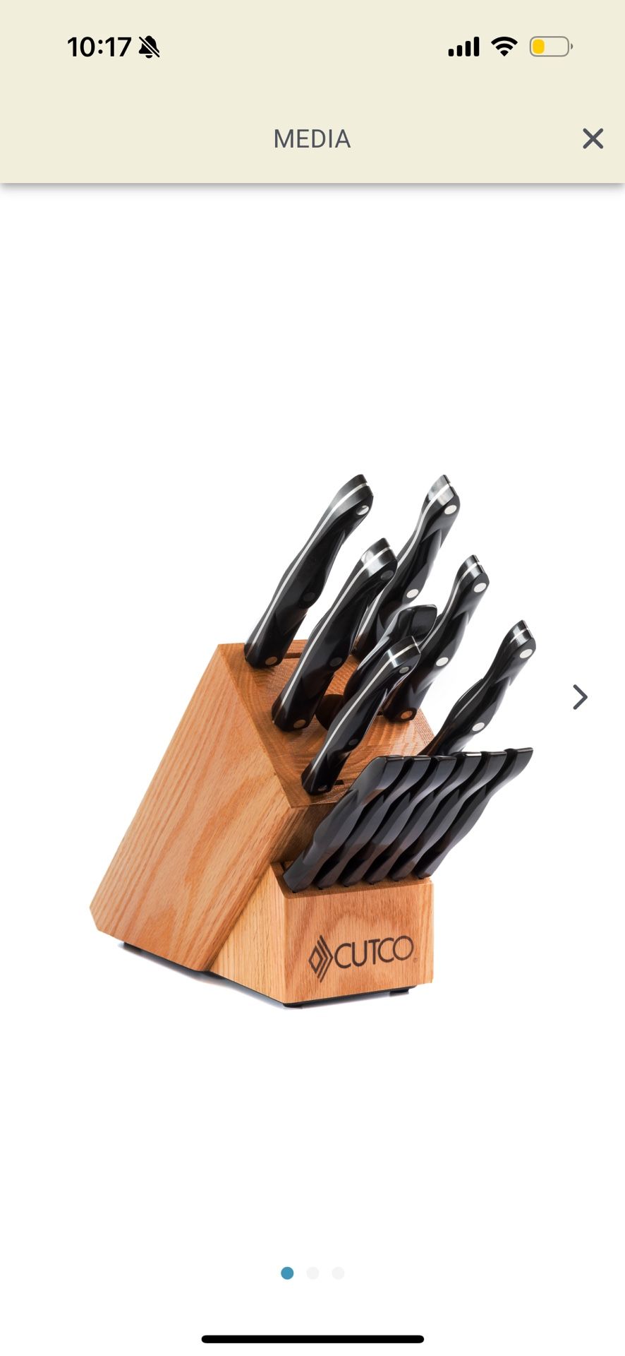 Cutco Galley+6 set Full