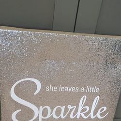 Large 20x24 Glam Frame Decor