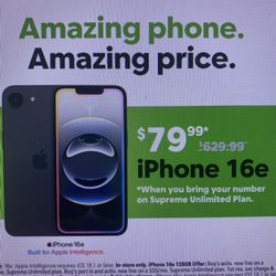 iPhone 16e $79.99 When You Switch