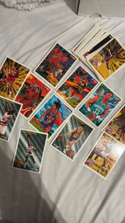 Fleer 93-94 Basketball Cards John Stockton Hakeem Olajuwon Dennis Rodman 