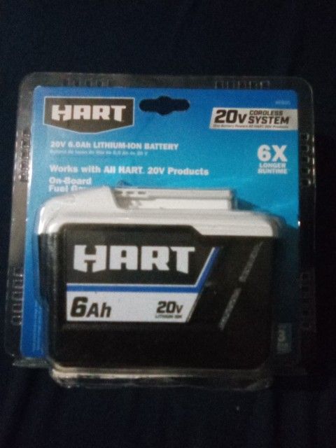 Hart Battery 6ah 20v