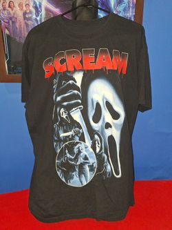 Scream Horror Movie Graphic T-Shirt