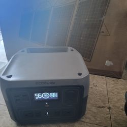 Ecoflow River 2 -516w portable power station with 120w solar panel