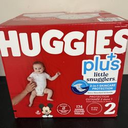 Huggies Plus Size 2 174 Count 