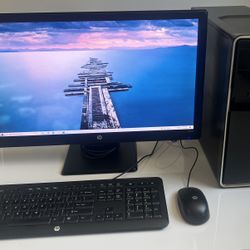 Dell Inspiron Windows 10 PC & Monitor Keyboard Mouse