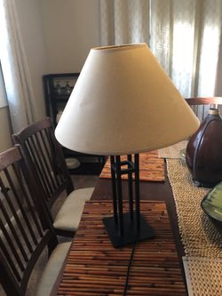 Crate & Barrel Lamp