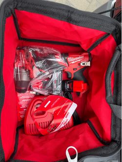 M12 FUEL 12-Volt Lithium-Ion Brushless Cordless Hammer Drill and Impact Driver Combo Kit w/2 Batteri