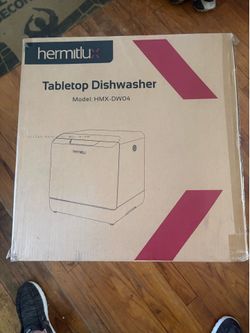 Hermitlux Tabletop Dishwasher brand new sealed