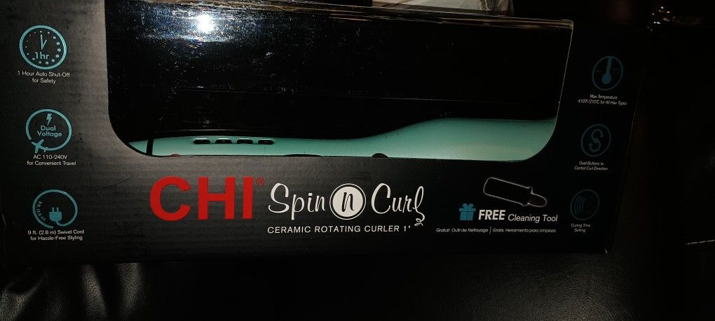 Chi Spin N Curls Ceramic Rotating Curler