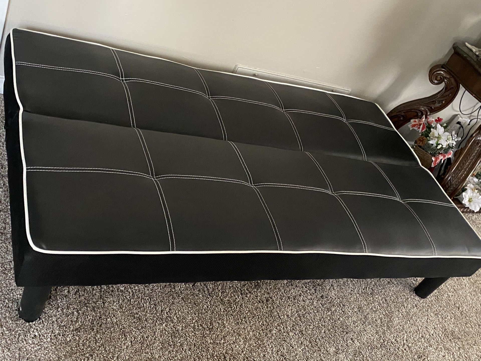 Leather futon for Sale in Dallas, TX OfferUp