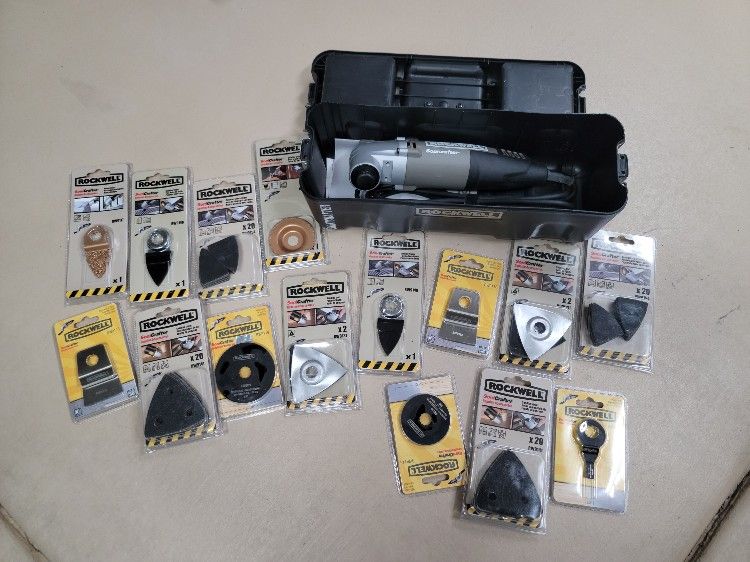 Rockwell Sonicrafter Oscillating Tool w/ Accessories