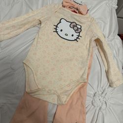 Hello Kitty Baby clothing set (18 months)