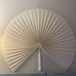 Big wall fan decor