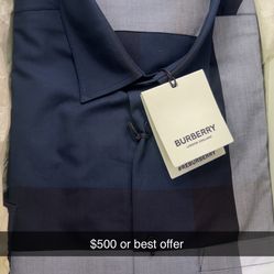 Xl Men’s Burberry Shirt