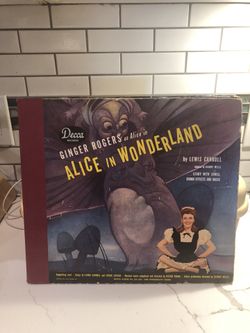 Vintage Alice In Wonderland Record Set